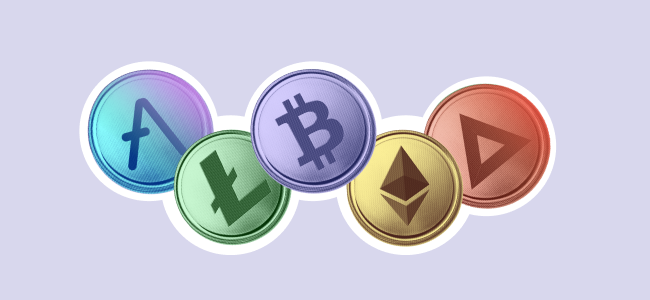 types of cryptocurrencies